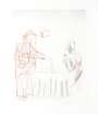 David Hockney: Figures With Still Life - Signed Print
