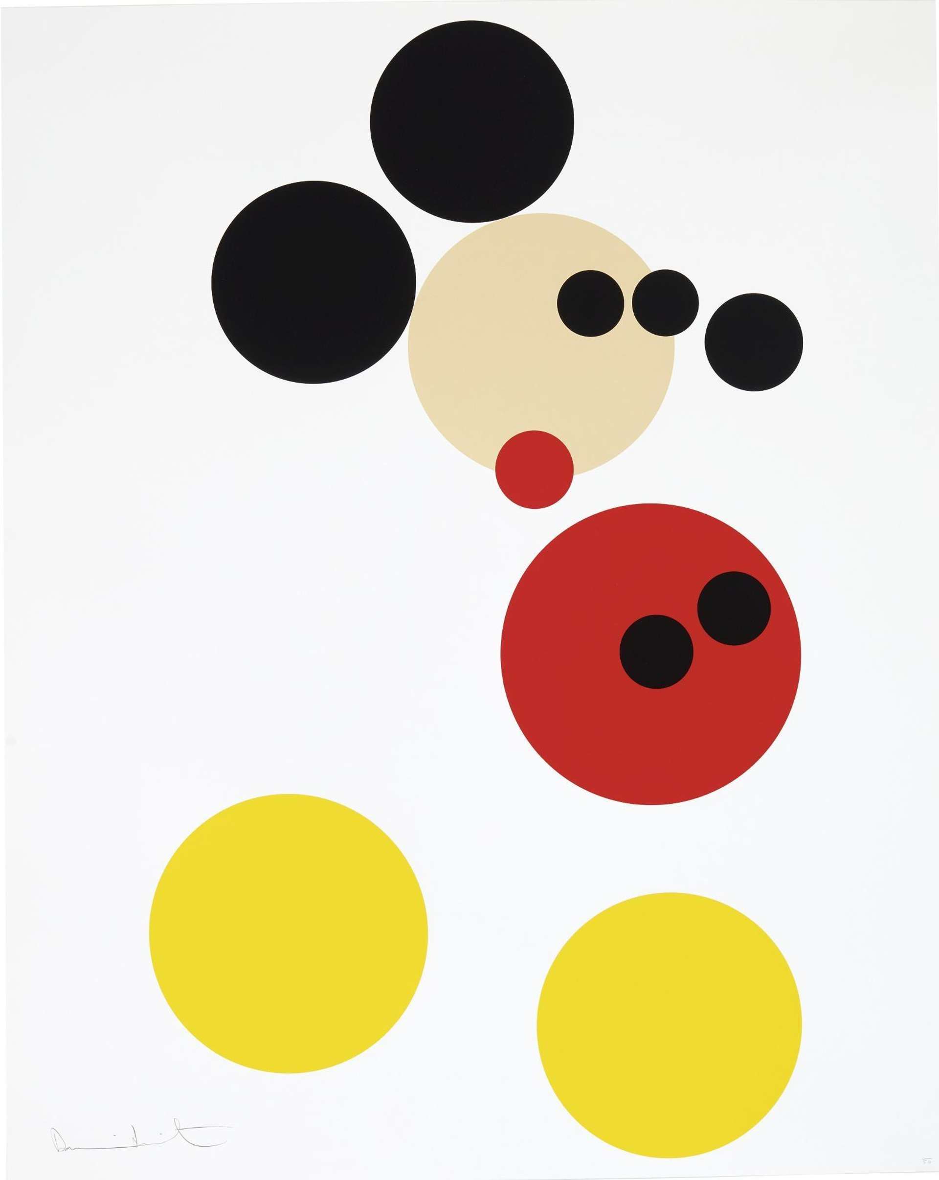 Mickey (large) - Signed Print by Damien Hirst 2014 - MyArtBroker