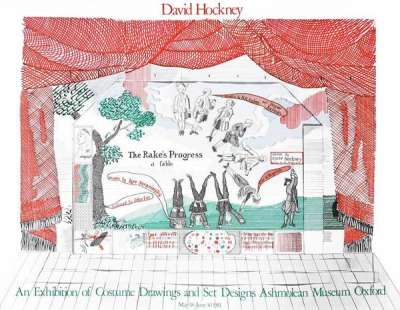 David Hockney: An Exhibit Of Costumes - Signed Print