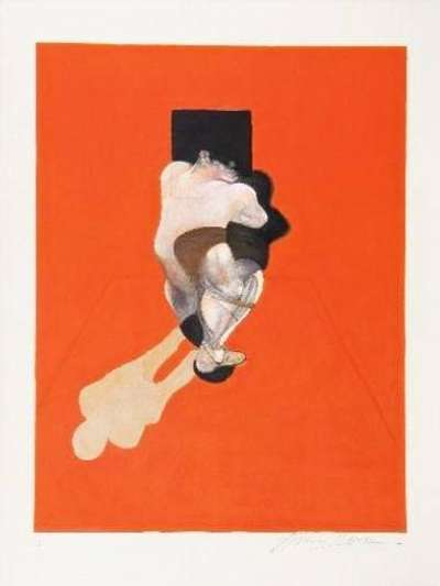 Triptych 1983 (centre panel) - Signed Print by Francis Bacon 1983 - MyArtBroker