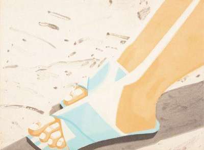 Beach Sandals - Signed Print by Alex Katz 1987 - MyArtBroker