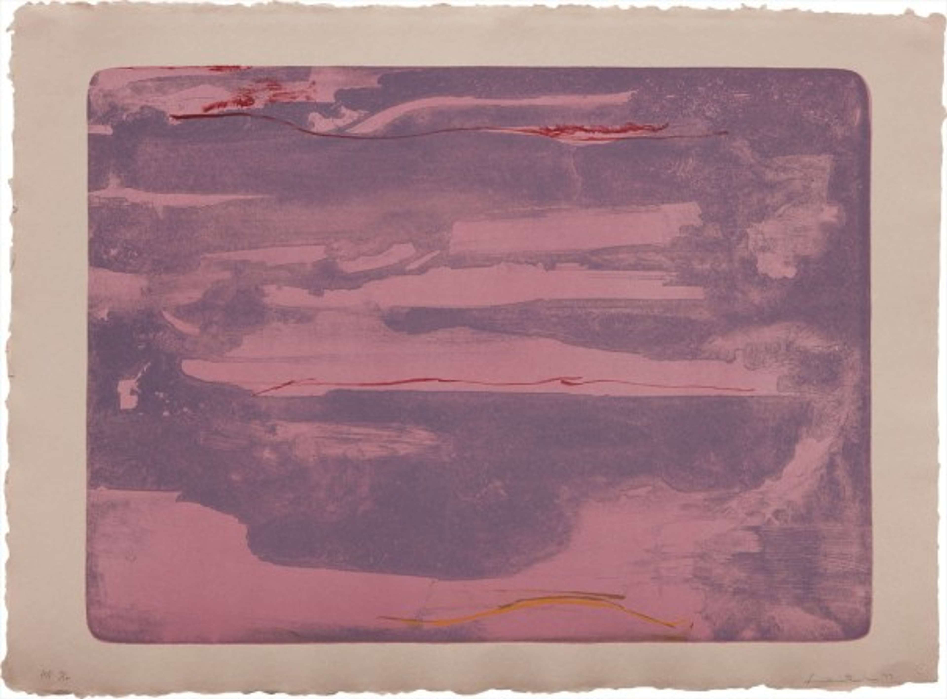 Dream Walk - Signed Print by Helen Frankenthaler 1977 - MyArtBroker