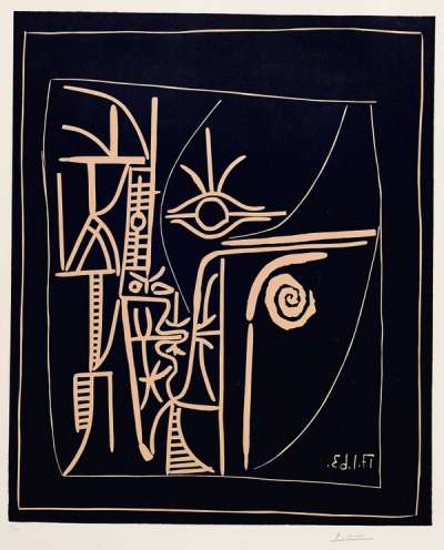 Tête - Signed Print by Pablo Picasso 1963 - MyArtBroker