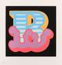 Ben Eine: Letter B (pink) - Signed Print