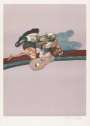 Francis Bacon: After Triptych In Memory Of George Dyer (left panel) - Signed Print