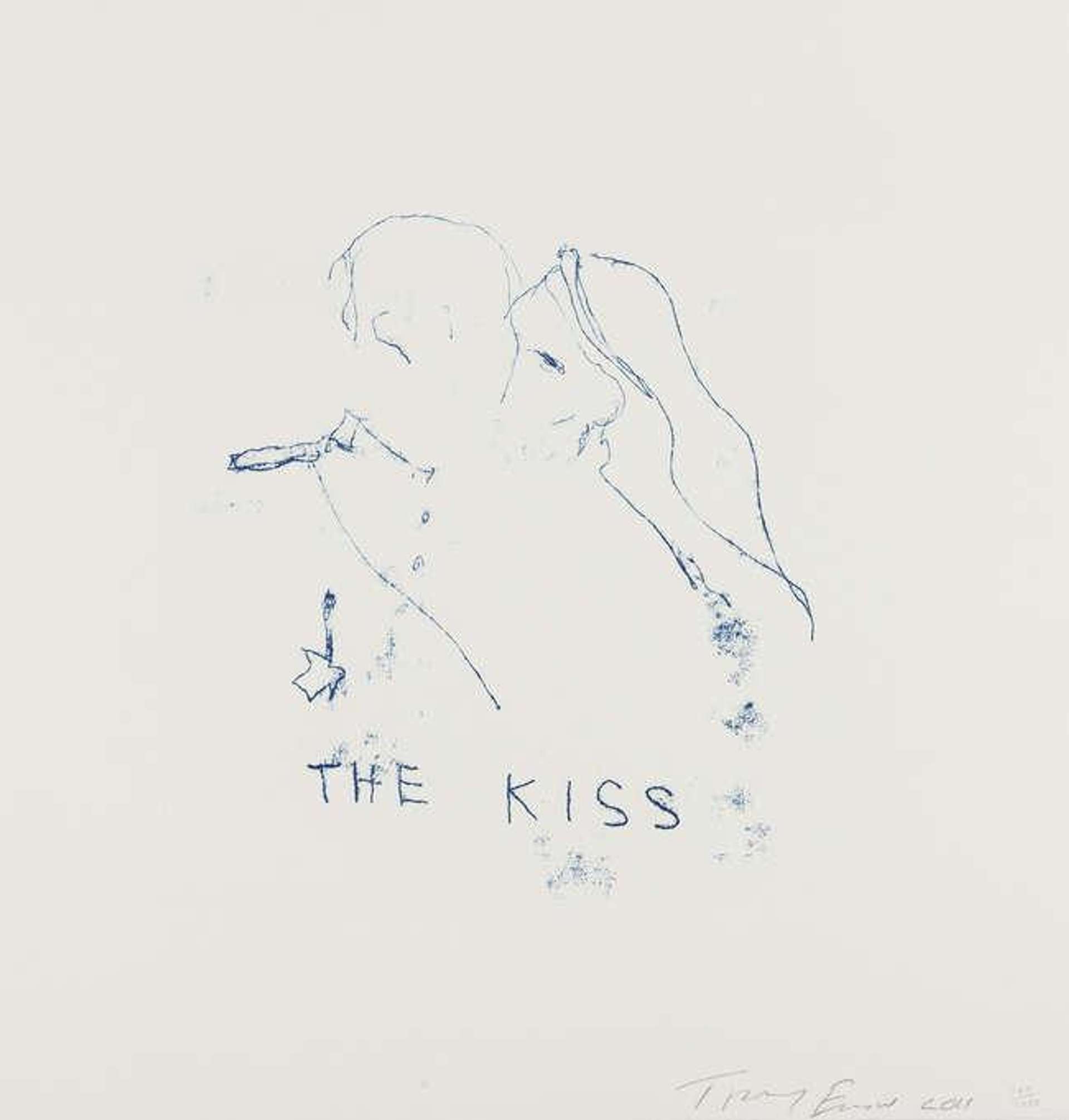 The Kiss - Signed Print by Tracey Emin 2011 - MyArtBroker
