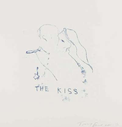Tracey Emin: The Kiss - Signed Print