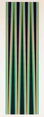 Bridget Riley: Elongated Triangles 6 - Signed Print