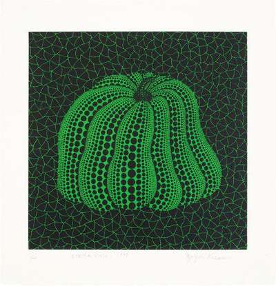 Pumpkin (GSQ) - Signed Print by Yayoi Kusama 1998 - MyArtBroker