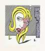 Roy Lichtenstein: Blonde - Signed Print