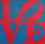 Robert Indiana: Chosen Love (red and blue) - Wool