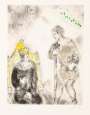 Marc Chagall: David Devant Saül (La Bible) - Signed Print