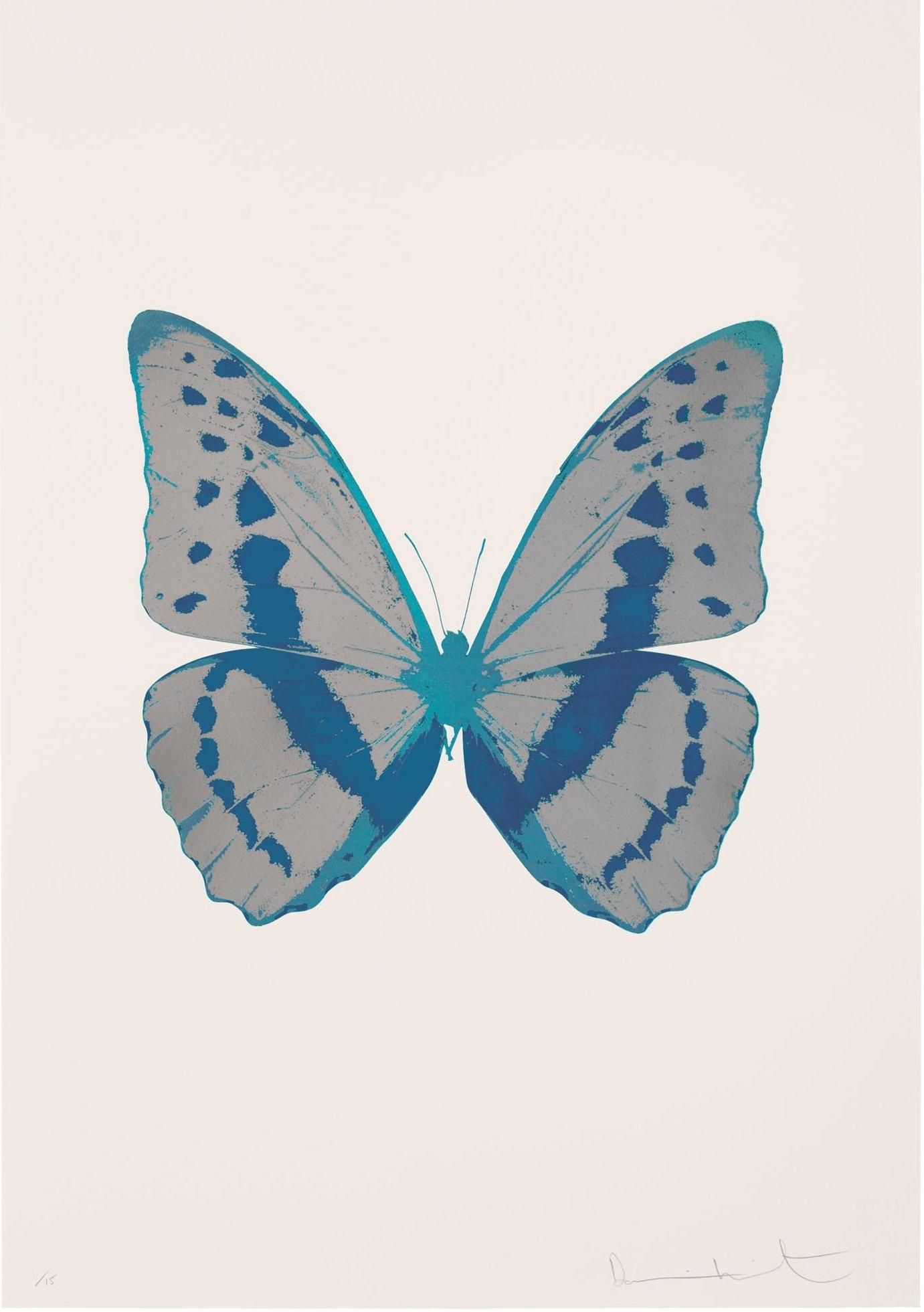 Damien Hirst The Souls III (silver gloss, turquoise, topaz