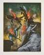 Roberto Matta: Plate 6, Hom'mère (Chaosmos) - Signed Print