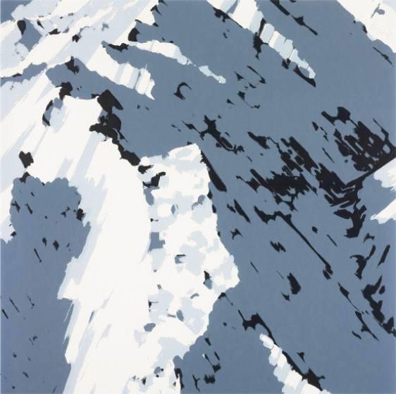 Richter Gerhard Richter Schweizer Alpen II - A2 (Signed Print) 1969