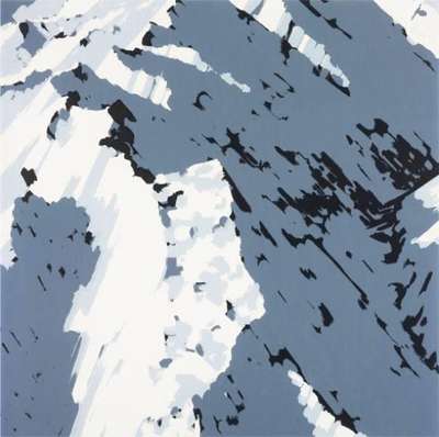 Gerhard Richter: Schweizer Alpen II - A2 - Signed Print