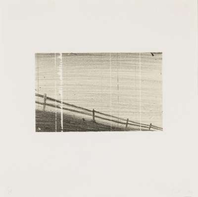 Fence - Signed Print by Ed Ruscha 1992 - MyArtBroker