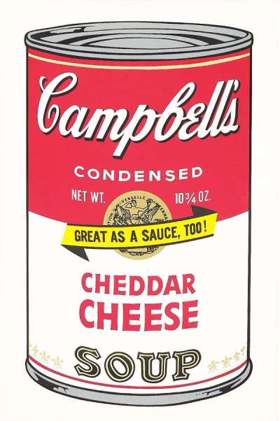 Campbell’s Soup II, Cheddar Cheese (F. & S. II.63) - Signed Print by Andy Warhol 1969 - MyArtBroker