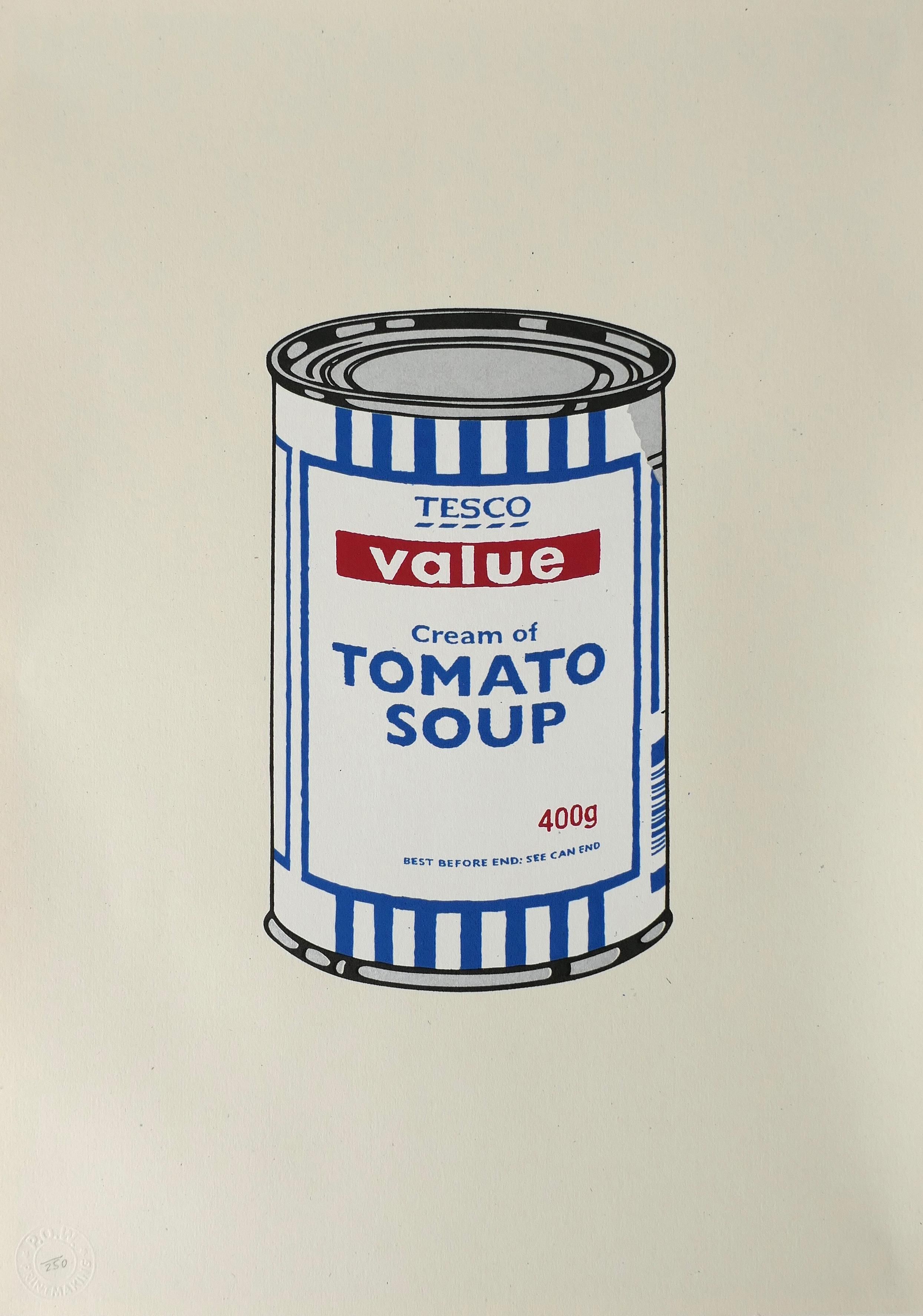 "TESCO VALUE TOMATO SOUP CANS"  BANKSY