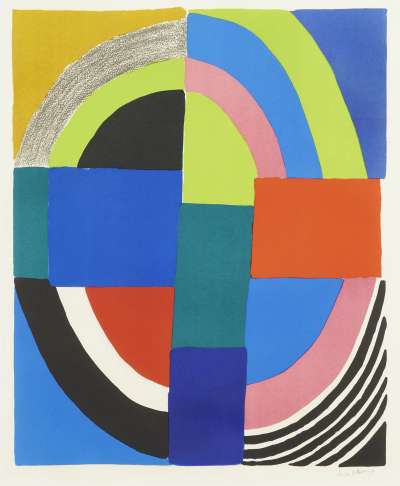 La Grand Idole - Signed Print by Sonia Delaunay 1969 - MyArtBroker