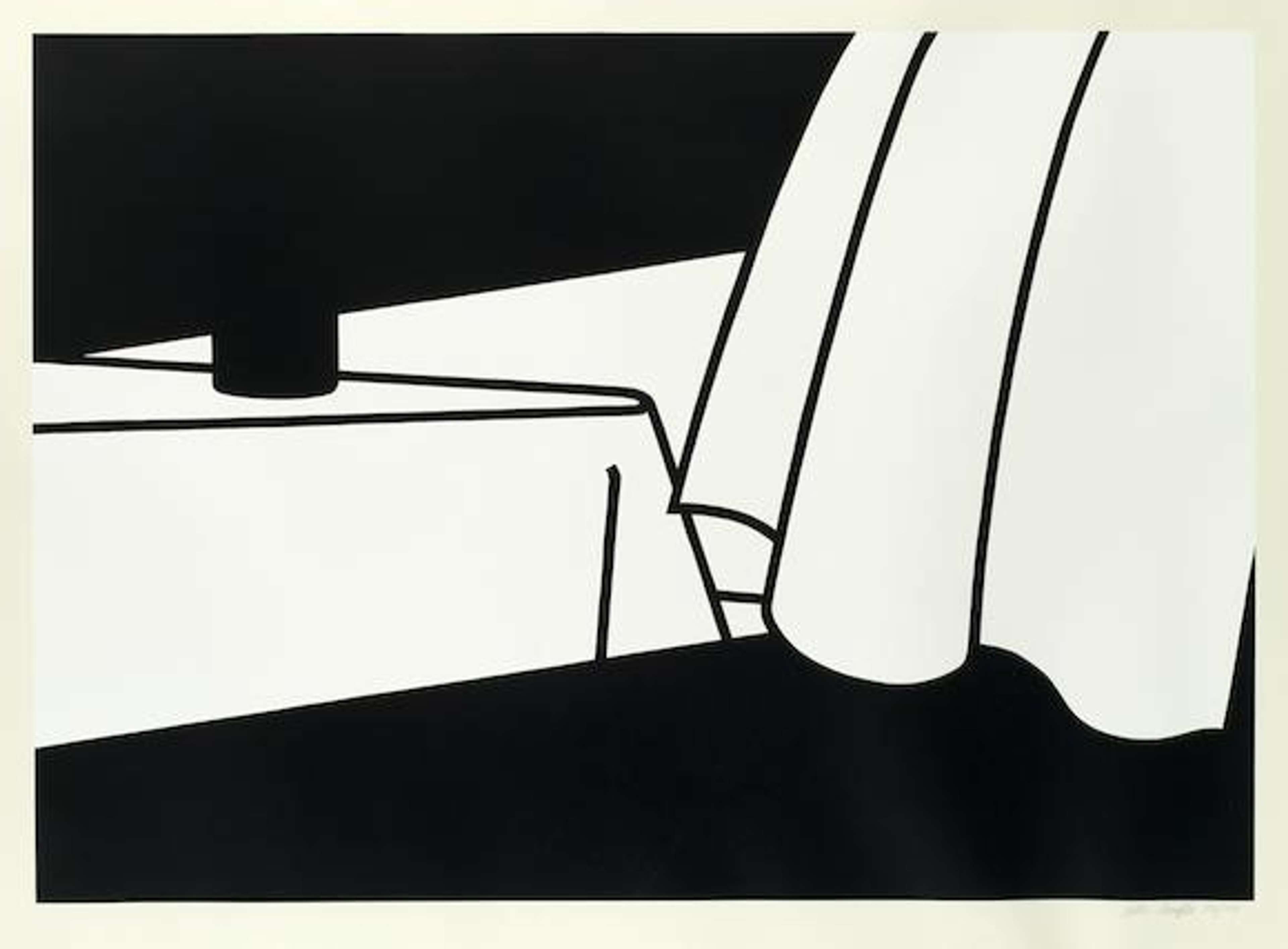 Curtain and Bottle - Signed Print by Patrick Caulfield 1973 - MyArtBroker