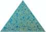 Keith Haring: Pyramid (blue II) - Signed Print