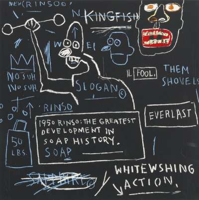 Jean-Michel Basquiat: Rinso - Signed Print
