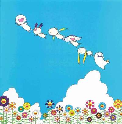 Planet Summer Vacation - Signed Print by Takashi Murakami 2004 - MyArtBroker