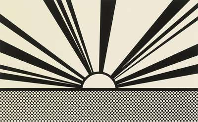 Landscape 4 - Signed Print by Roy Lichtenstein 1967 - MyArtBroker
