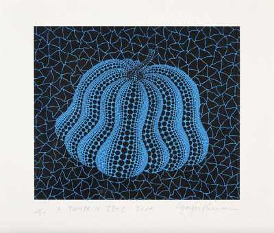 Pumpkin (BB-C) , Kusama 330 - Signed Print by Yayoi Kusama 2004 - MyArtBroker