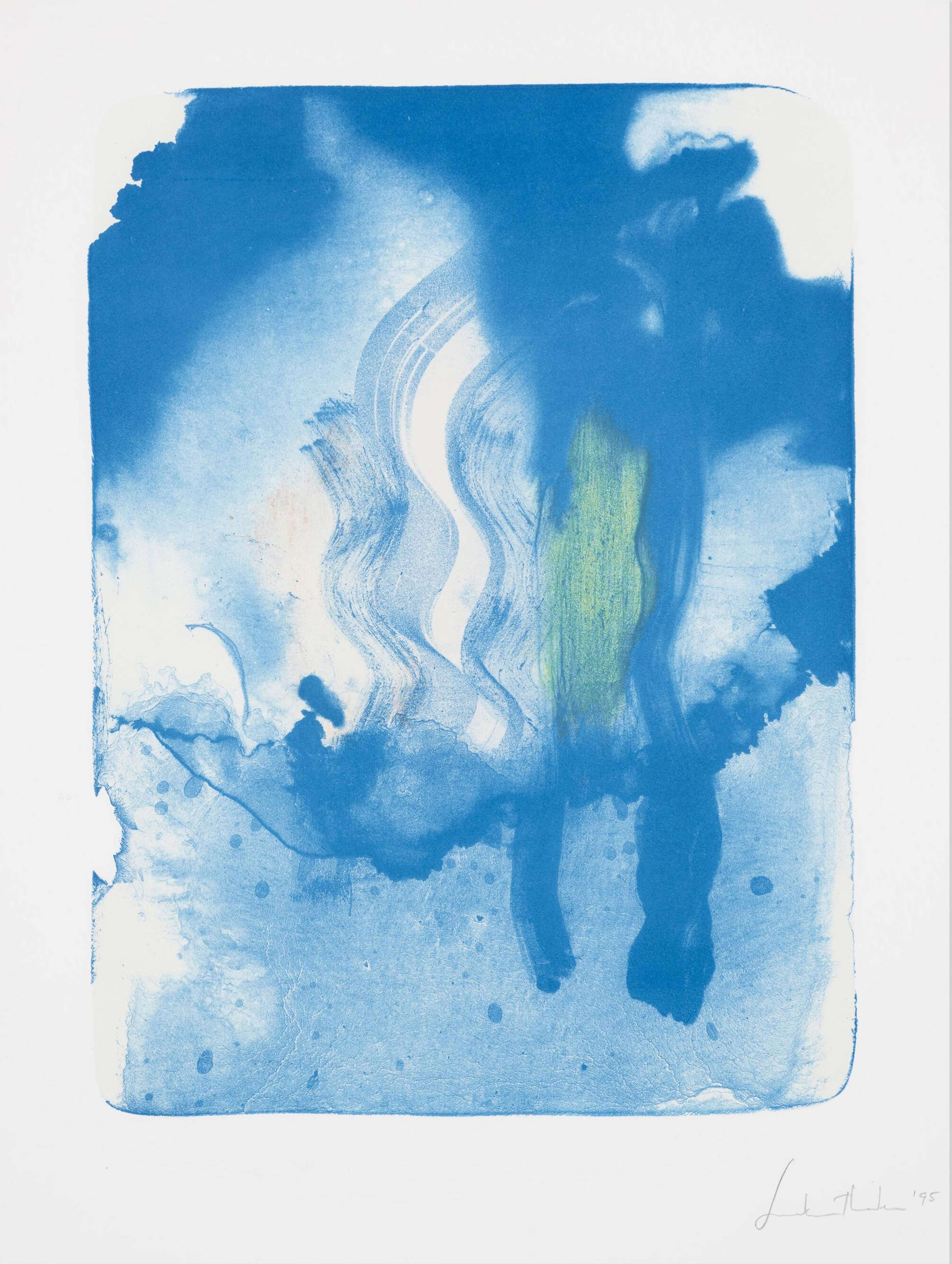 Reflections V - Signed Print by Helen Frankenthaler 1995 - MyArtBroker