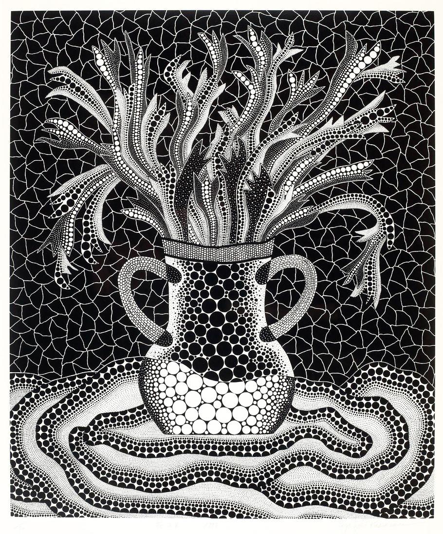 Yayoi Kusama Flower (AZ) (Signed Print) 1993 | MyArtBroker