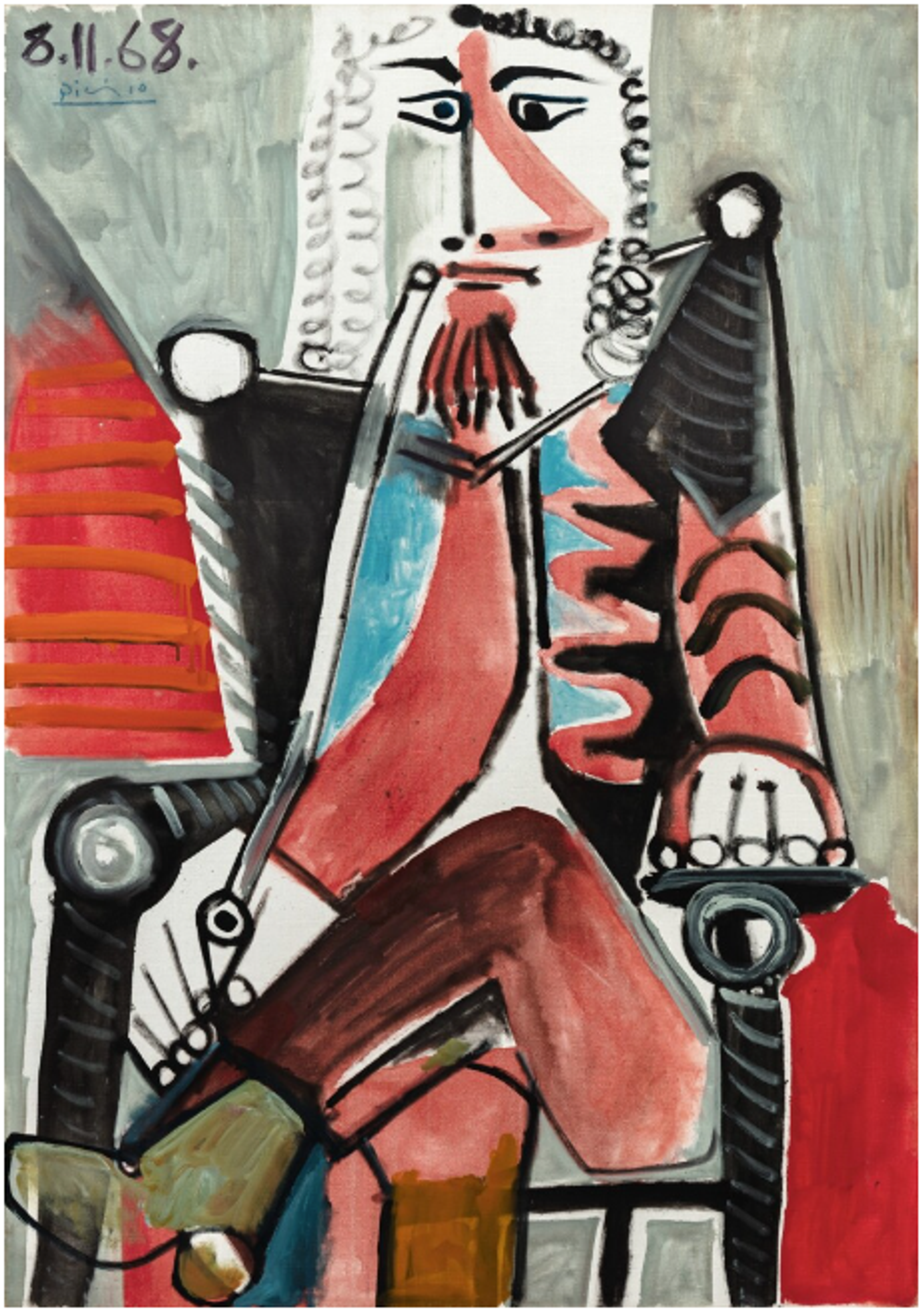 Homme à la pipe by Pablo Picasso - Sotheby's 2024 