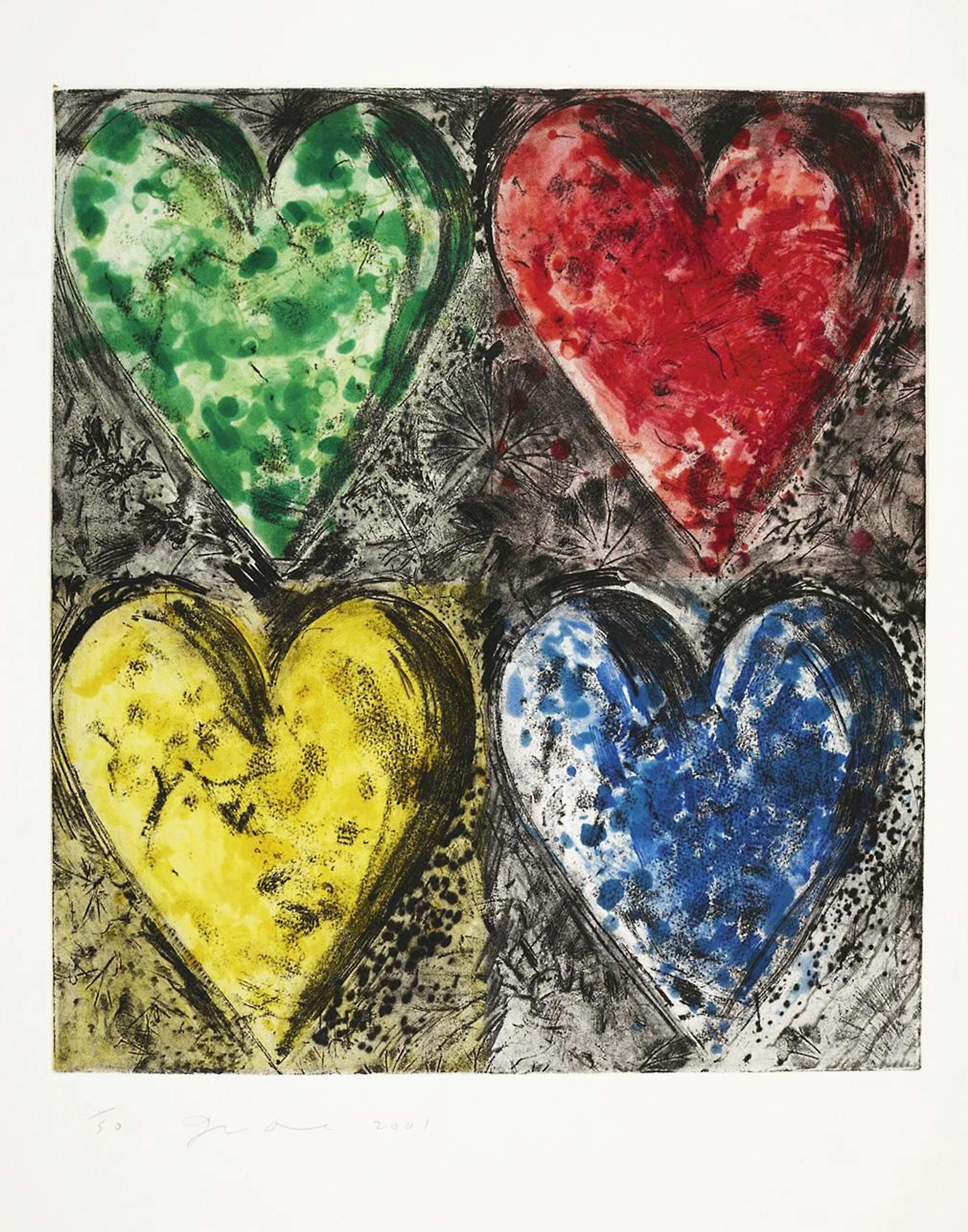 Watercolour In Galilee - Signed Print by Jim Dine 2001 - MyArtBroker