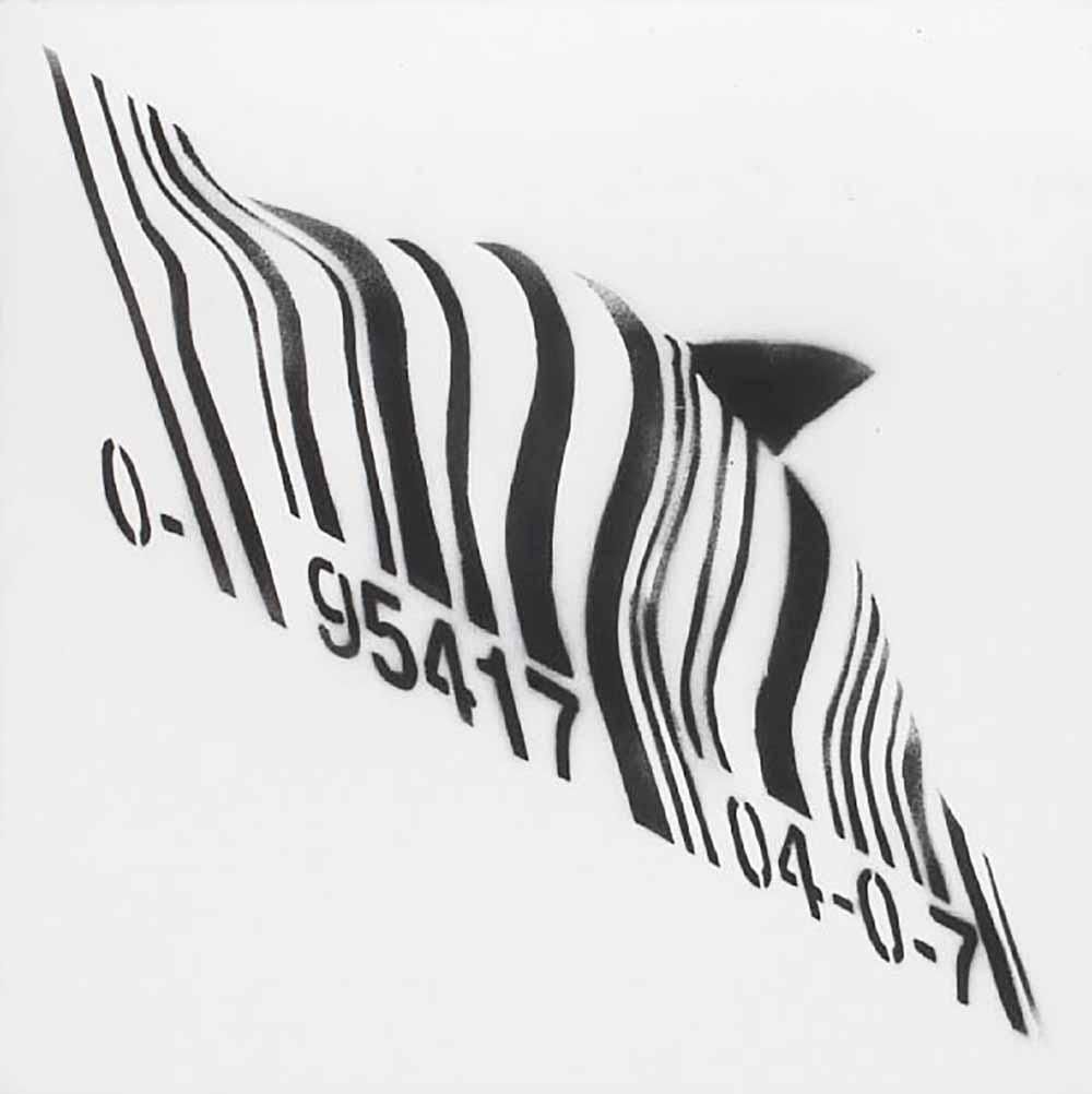 Banksy's Barcode Shark | MyArtBroker | Article