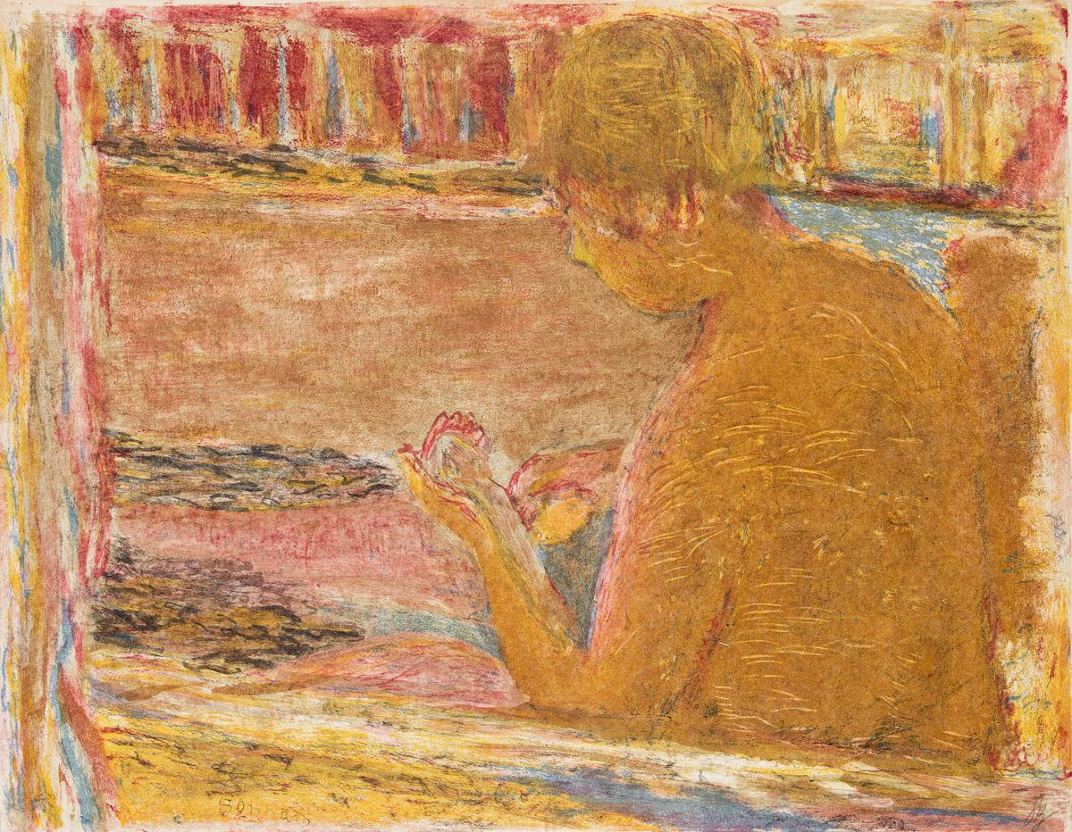 Pierre Bonnard La Baignoire (Unsigned Print) 1942 | MyArtBroker