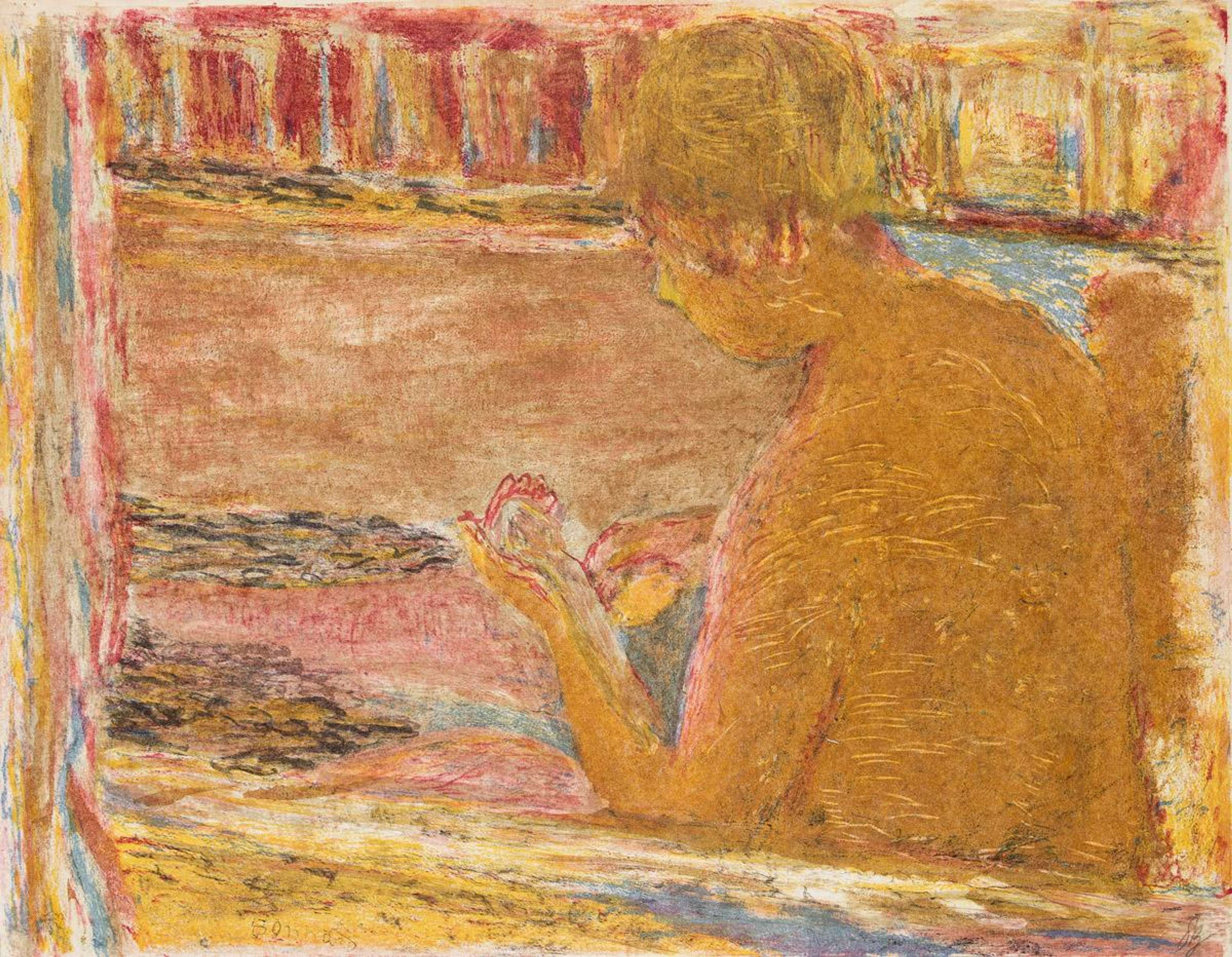 La Baignoire - Unsigned Print by Pierre Bonnard 1942 - MyArtBroker