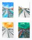 Train Tracks (2008 Portfolio) - Signed Print