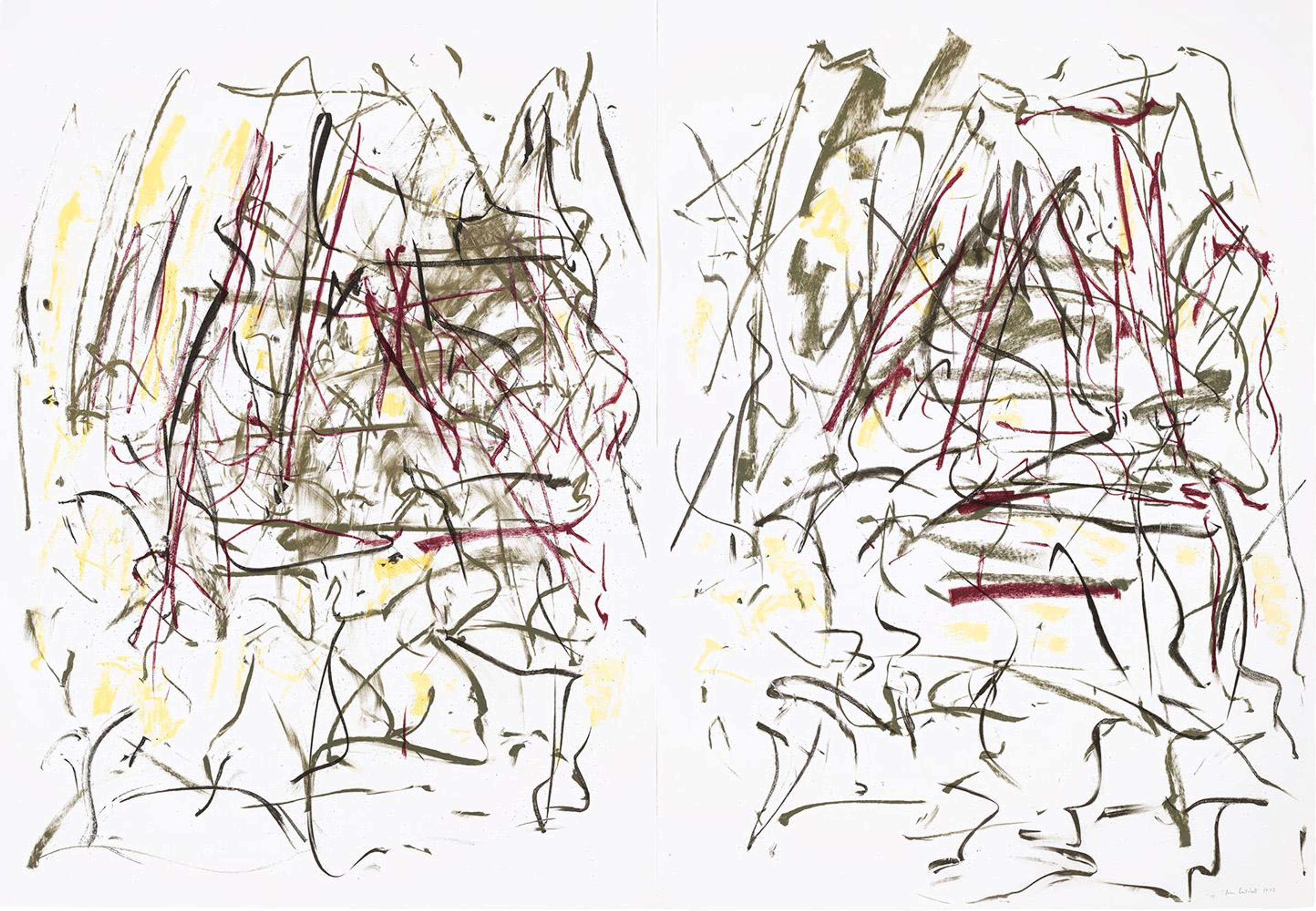 Sunflowers IV - Signed Print by Joan Mitchell 1992 - MyArtBroker