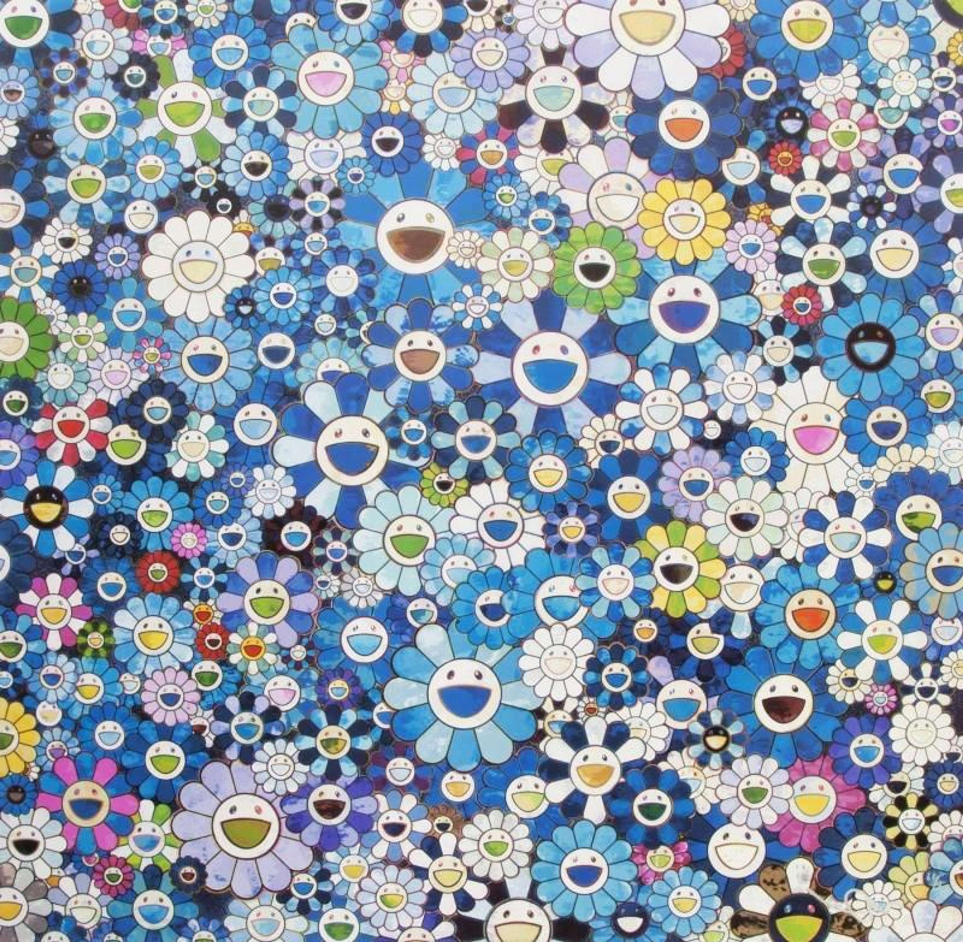 Shangri La (blue) - Signed Print by Takashi Murakami 2012 - MyArtBroker