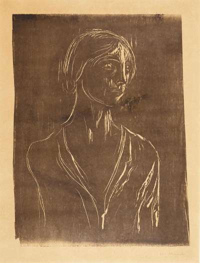 Birgitte I - Signed Print by Edvard Munch 1930 - MyArtBroker