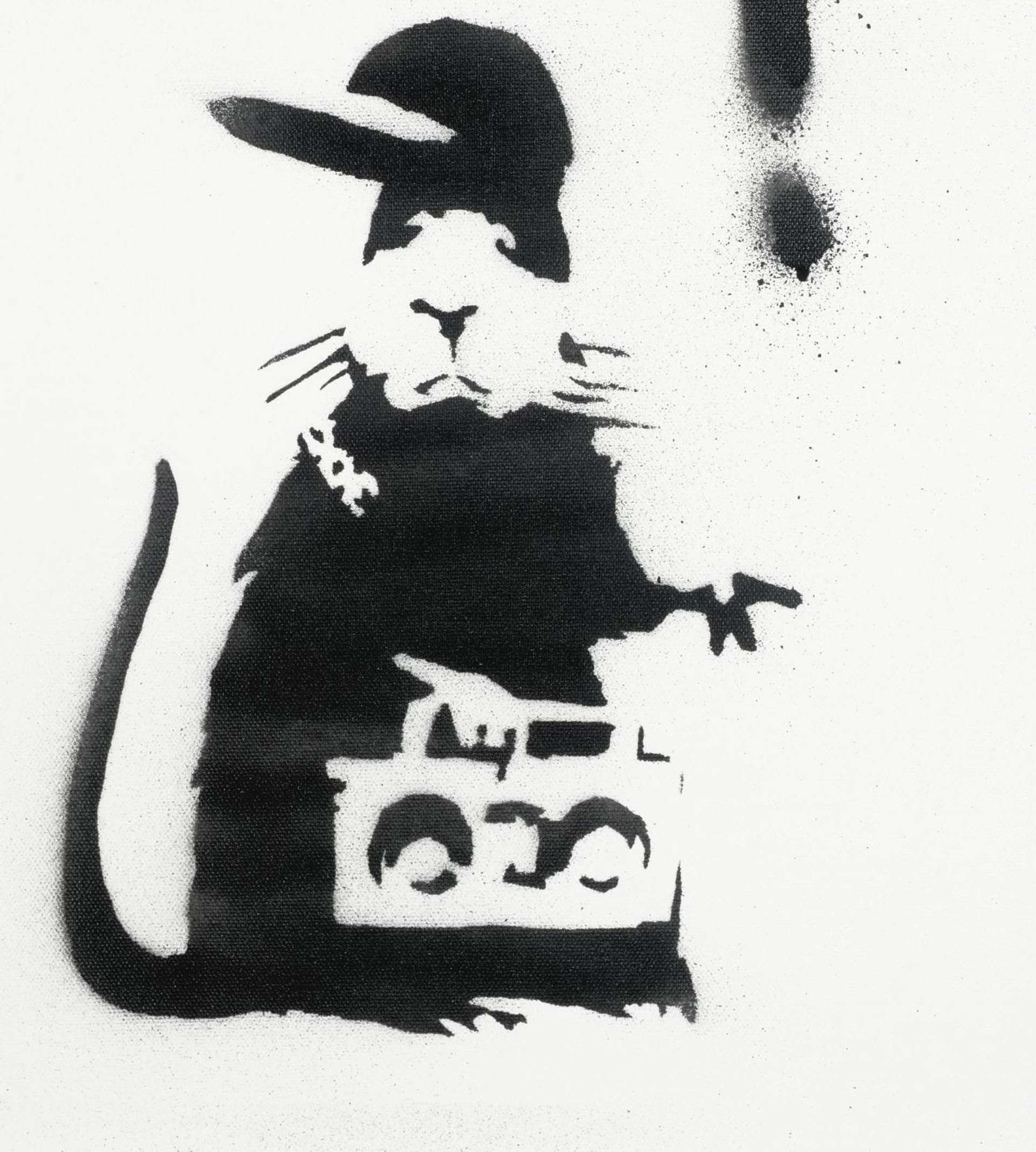 Gangsta Rat - Mixed Media by Banksy 2004 - MyArtBroker