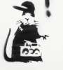 Banksy: Gangsta Rat - Mixed Media