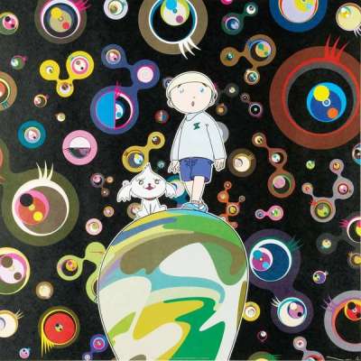 Jelly Fish, Printmaking by Takashi Murakami