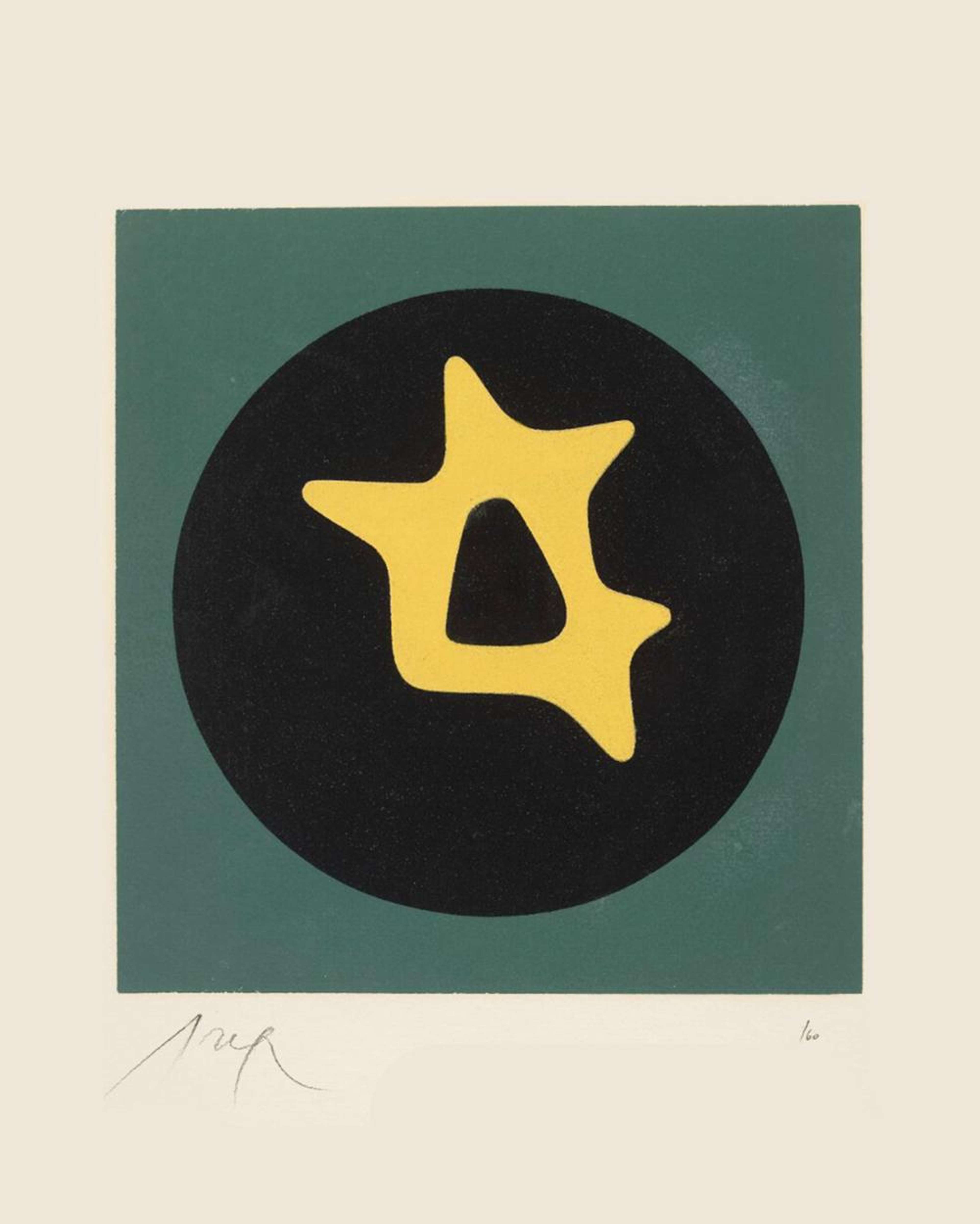 Le Soleil Recerclé 7 - Signed Print by Jean Arp 1966 - MyArtBroker