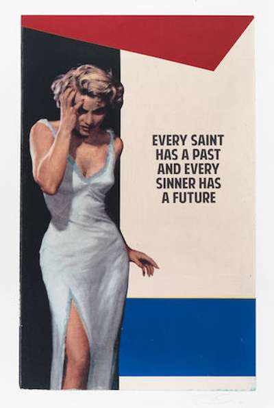 Every Saint Has A Past And Every Sinner Has A Future (small) - Signed Print by The Connor Brothers 2019 - MyArtBroker