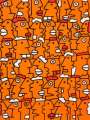 Thierry Noir: Fast Form Manifest (Orange) - Signed Print