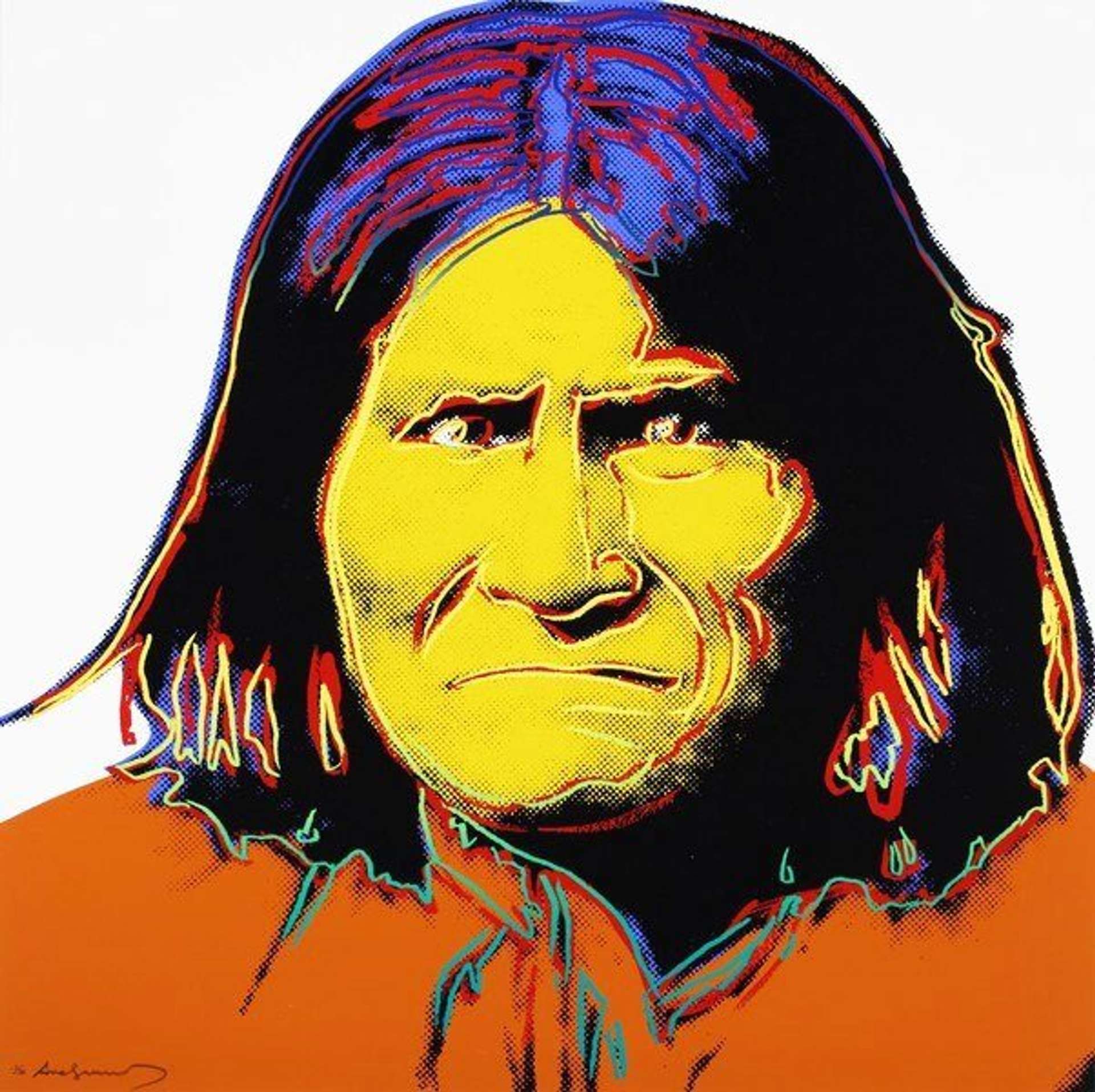Geronimo (F. & S. II.384) by Andy Warhol
