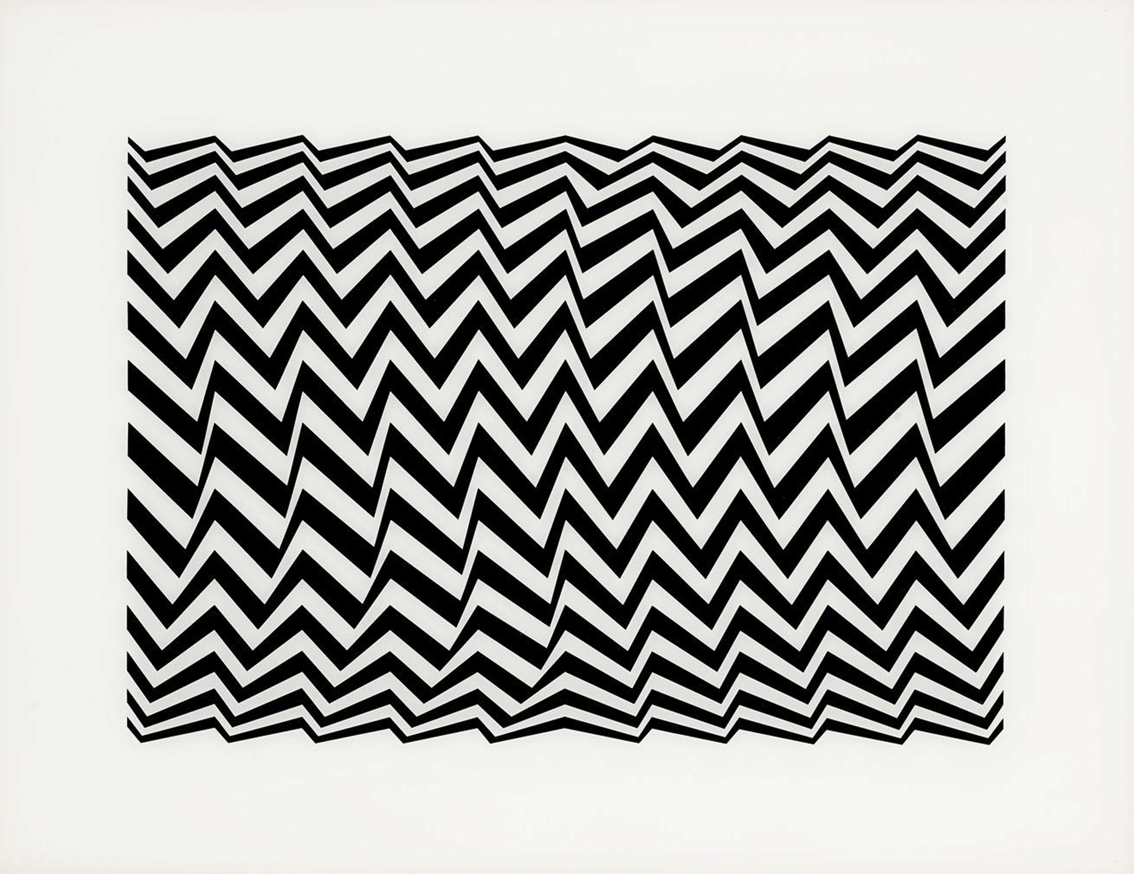 Fragment 3 - Signed Print by Bridget Riley 1965 - MyArtBroker