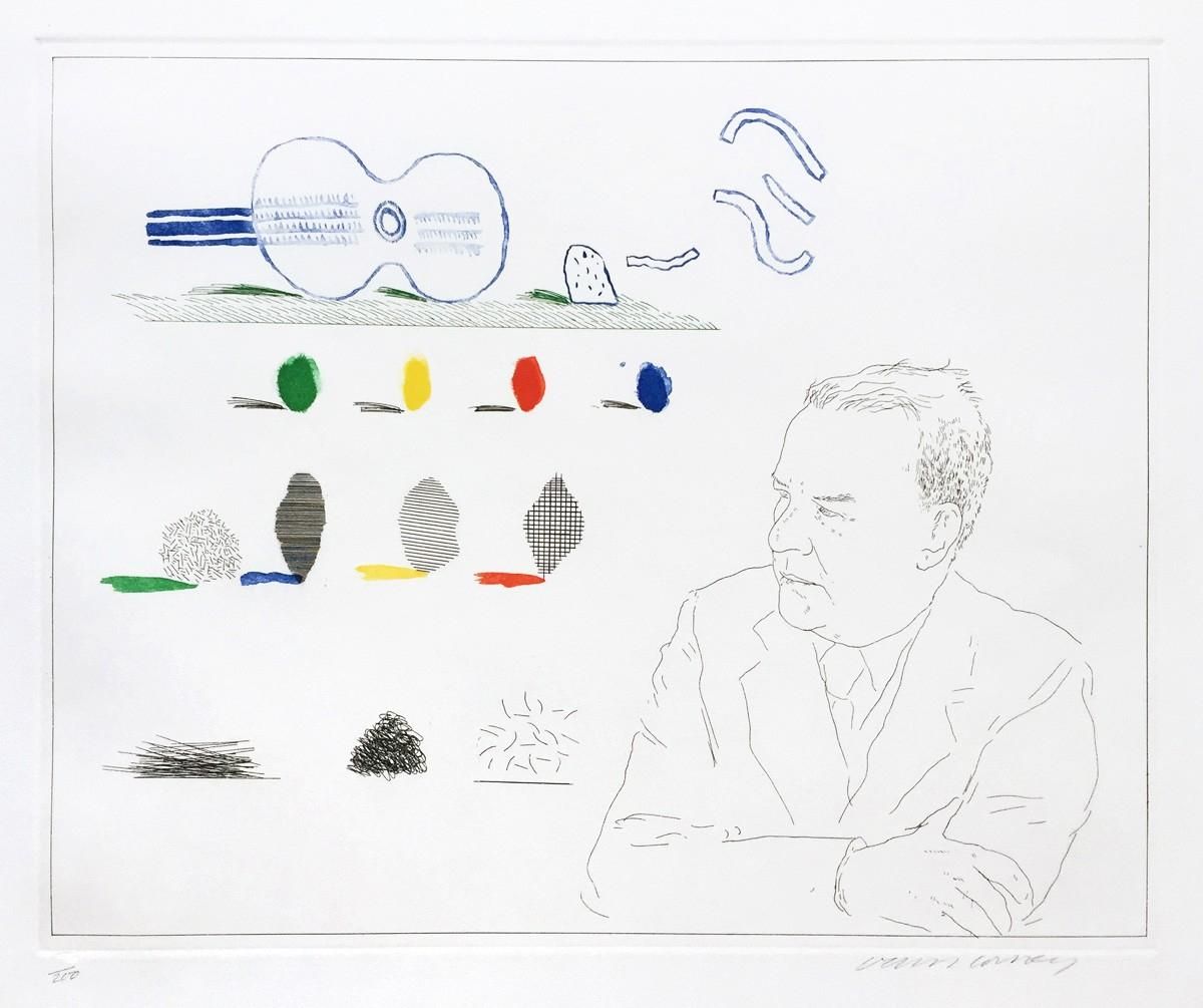 10 Facts About Hockney's The Blue Guitar | MyArtBroker